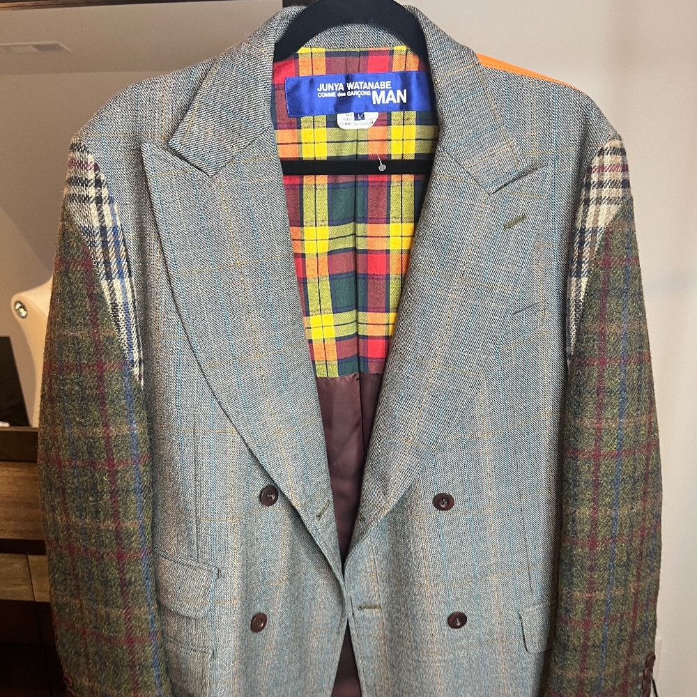 Junya Watanabe Comme des Garçons MAN patchwork blazer
